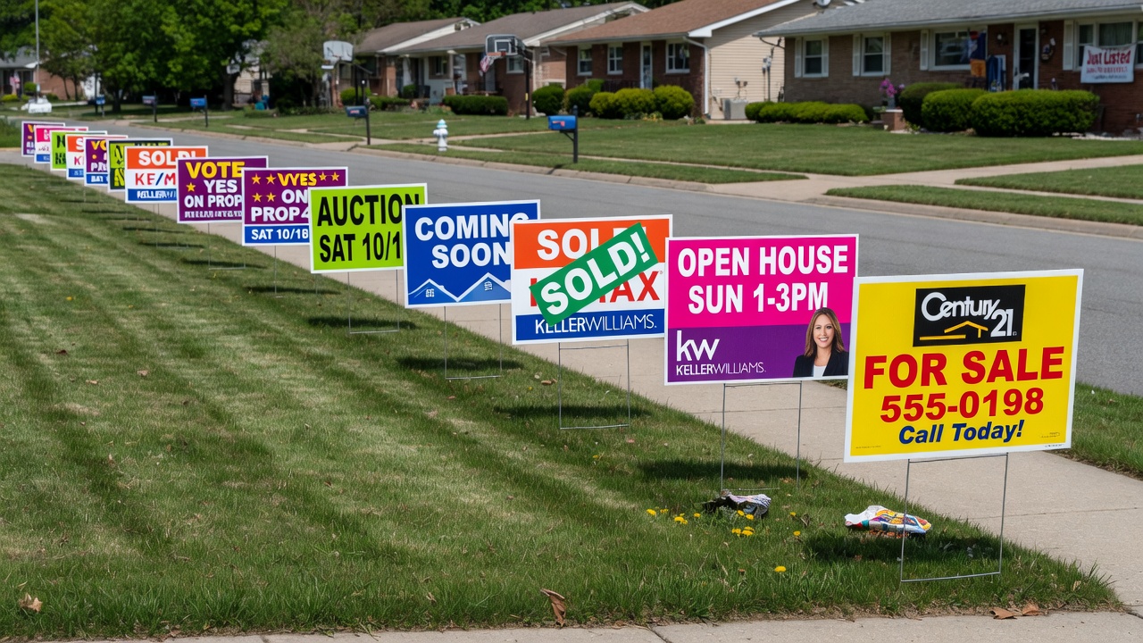 Yard signs