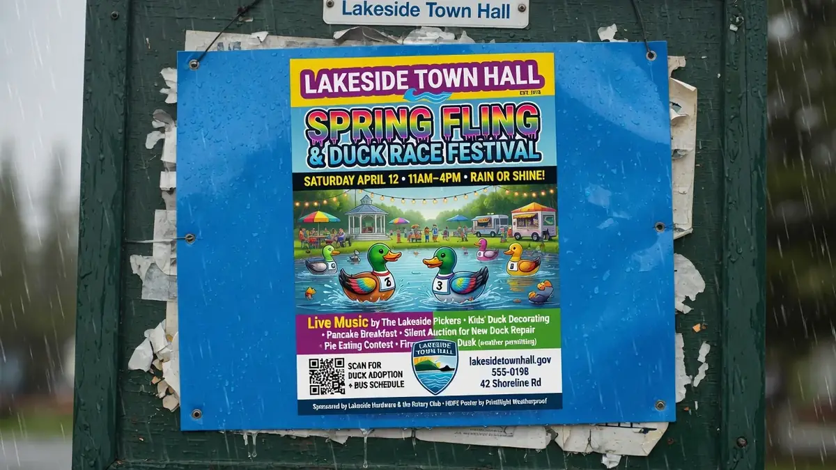 HDPE Poster example